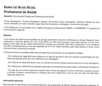 Viiv comunicado dolutegravir